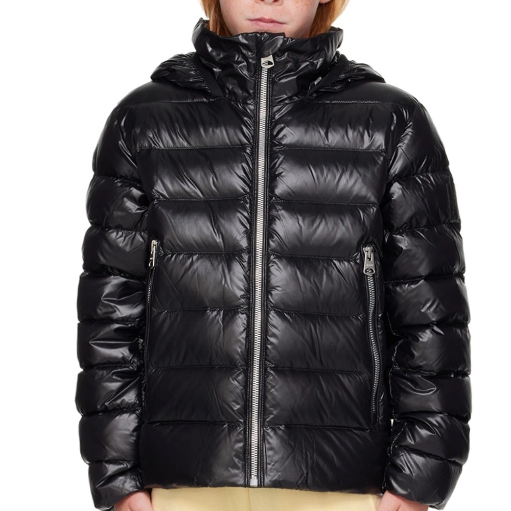 Mackage Kids Shiny Black Puffer Billy Jacket